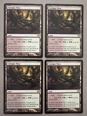 MTG - 4x Twilight Mire 4x - Eventide - NM Unplayed Cards Filter Dual Land - Image 1 of 2