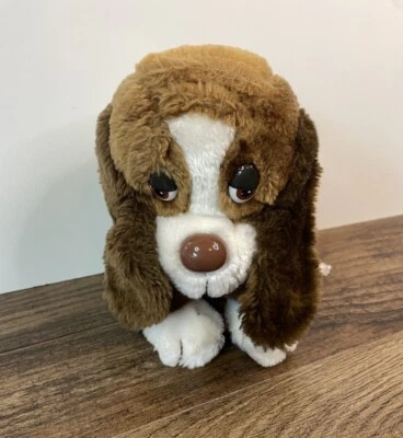 De colección 7" Baxter Basset Hound Peluche Perro Ojos Triste Russ Bertie Cachorro Perro Foto 1 de 4