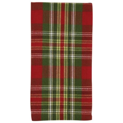 Colonial Williamsburg Christmas Greenhow Tartan Cotton Dinner Napkins Set of 4 - Image 1 of 2