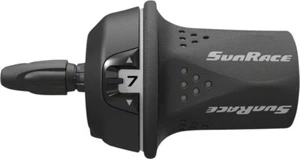 SunRace M-21 7-Speed Rear Twist Shifter fits Shimano freewheels/casettes - Picture 1 of 2