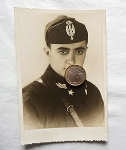 FOTO FOTOGRAFIA RSI REPUBBLICA SOCIALE ITALIANA UNIFORME PARA' INCURSORI ADRA - Bild 1 von 2