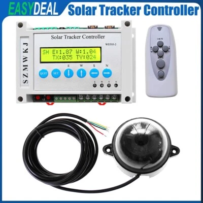 SZMWKJ Electronic Dual Axis Solar Panel Automatic Tracking LCD Solar Tracker Controller