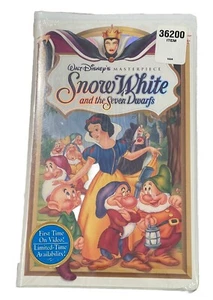 Snow White and the Seven Dwarfs Masterpiece Collection 1994 New Sealed VHS - Picture 1 of 9