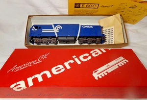 American GK E 60 CF CONRAIL Locomotive/ Non-Powered HO Gauge/ MIB - Picture 1 of 3