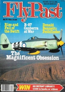 FlyPast 70 Pathfinder B-57 Canberra RAF Swift Sea Fury Bristol Bombay - Bild 1 von 1