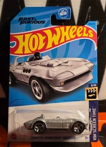 2023 HOT WHEELS HW SCREEN TIME * CORVETTE GRAND SPORT ROADSTER * FAST & FURIOUS - Foto 1 di 2