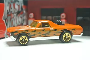 Hot Wheels '68 Chevy El Camino - orange mit Flammen - lose 1:64 - Bild 1 von 2