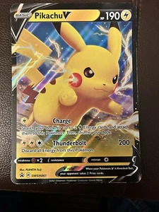 Pikachu V SWSH061 Jumbo Cards Holo Pokémon - Picture 1 of 2