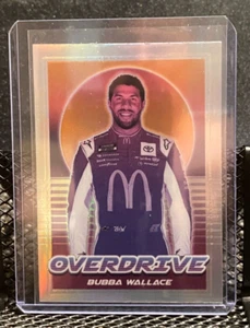 Bubba Wallace  2022   Chronicles - Overdrive  Silver Holo   - Picture 1 of 2