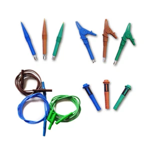Juego de cables de prueba fusionados para probadores multifunción Kewtech (LDM070/KEW) - Imagen 1 de 2