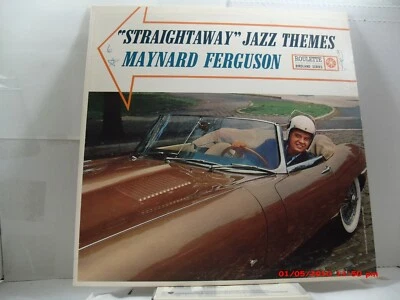 MAYNARD FERGUSON -(LP)- "STRAIGHTAWAY" - JAZZ THEMES - ROULETTE MONO 52076- 1961 - Image 1 of 4