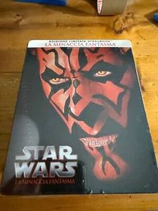 Blu-ray SIGILLATO Star Wars La Minaccia Fantasma Steelbook Fuori Catalogo RARO - Foto 1 di 2