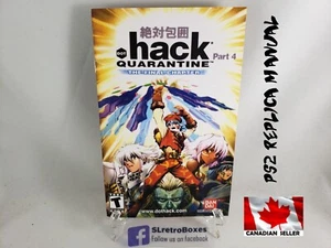 HANDBUCH PS2 - DOT HACK QUARANTINE Playstation 2 "Ersatz" Anleitung Booklet - Bild 1 von 6