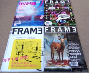 FRAME MAGAZINE INTERIOR DESIGN 2004-2009 LOT UK VGC NETHERLANDS - Picture 1 of 6