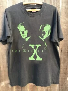 The X-Files Movie Graphic Retro Classic Charcoal Color Unisex Tshirt Reprint - Picture 1 of 2