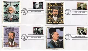 USPS FDC Colorano Cachet #3061-64 – 1996 32c Pioneers of Communication ST3143 - Picture 1 of 5