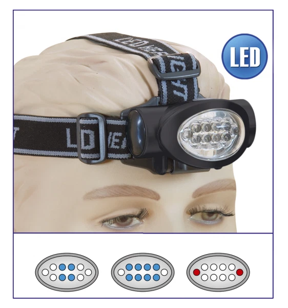 LINTERNA FRONTAL XENON 1 KRYPT+3 LED MULTIFUNCION, CICLISMO, CAZA, SENDERISMO - Imagen 1 de 1