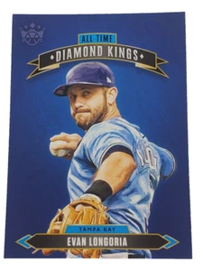 2020 Panini Diamond Kings All Time Evan Longoria #ATDK-27 Tampa Bay Rays MLB - Picture 1 of 2