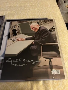 Eugene Kranz signed Apollo 11 13 8x10 photo Beckett BAS coa Astronaut - Picture 1 of 1