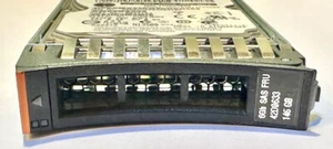 IBM 42D0633 42D0636 42D0632 146GB 10K 6GBP/s 2.5" SAS HARD DRIVE W/ TRAY - Picture 1 of 5