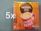 5x 16 sachets NESCAFE Original 3 in 1 CARAMEL  instant coffee (80 sachets) CHEAP