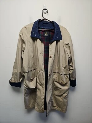 Chaqueta/abrigo de lluvia con capucha extraíble forrado de franela Misty Harbor de colección para mujer talla 14 Foto 1 de 4