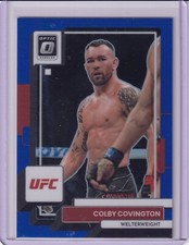 2023 Donruss Optic UFC Colby Covington #23 Blue Prizm # /99