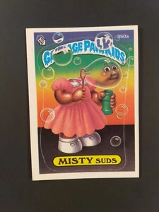 1987 Topps Garbage Pail Kids Original Series 9 Misty Suds #350a - Picture 1 of 2