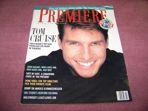 Premiere Magazine 1988 Tom Cruise / John Hughs / Who Framed Roger Rabbit - Picture 1 of 6