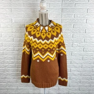 Suéter Tejido Grueso Retro Moda en la Tierra Talla Pequeña - Imagen 1 de 8