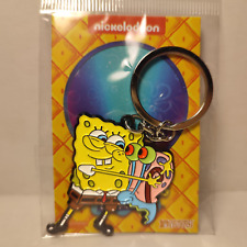Official Spongebob Squarepants & Gary Metal Enamel Keychain