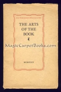 1924 Metropolitan Museum of Art ARTS OF THE BOOK Antiquarian MANUSCRIPTS Ltd Ed - Bild 1 von 1
