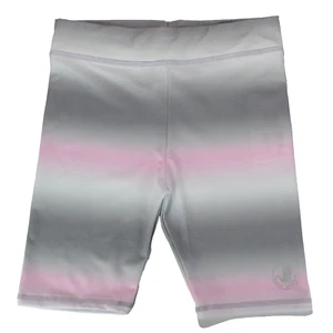 Body Glove Shorts Girls Size 8 Pink-Gray-White Bike Athletic - Picture 1 of 7