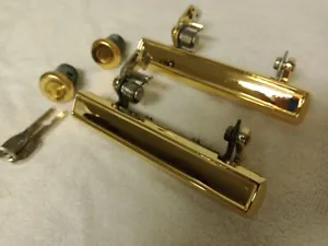 82-94 Chevrolet Chevy S10 24k Gold Plated Door Handles And Lock Set - Picture 1 of 2