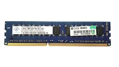 Nanya 2GB 1Rx8 PC3-12800E DDR3-1600MHz Profile Memory NT2GC72B89G0NF-DI - Image 1 of 2
