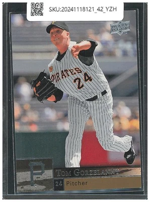 2009 Upper Deck 2009 Upper Deck Baseball Series 1 Tom Gorzelanny Baseball #310 - Image 1 of 2