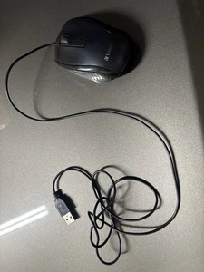 Virbatim Black USB Mouse Used Tested Working Good Condition - Picture 1 of 1