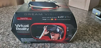 Nuevo Tzumi Dream Vision Realidad Virtual Smartphone Auriculares Con Auriculares ROJO Foto 1 de 4