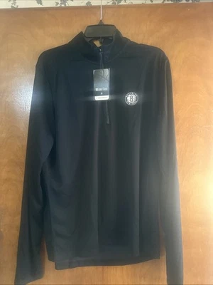 Nike Dri-Fit Brooklyn NY L Sleeve Black NBA Basketball Shirt SIZE L CN5074-010 - Image 1 of 4