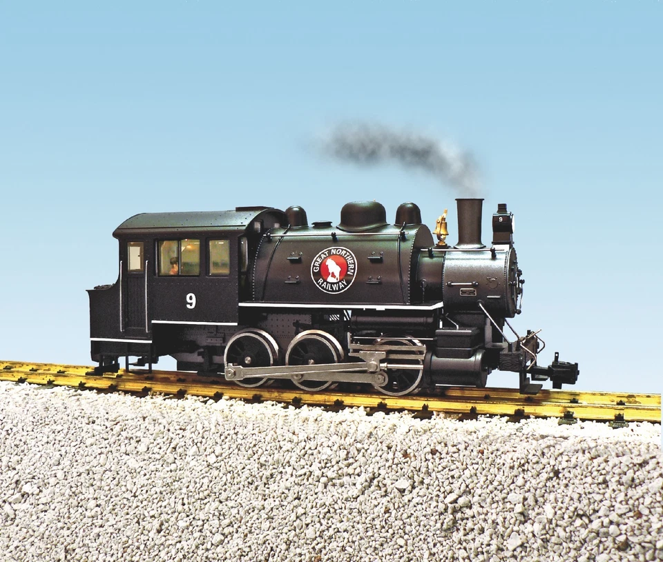 Trenes de Estados Unidos R20069 GREAT NORTH #9 DOCKSIDE 0-6-0T LOCO CON HUMO Y SONIDO Foto 1 de 1