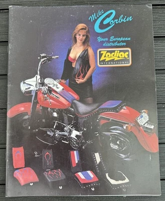 1992 Corbin Cobra Motorcycle Catalogue Zodiac International Chopper Hells Angels - Image 1 of 4
