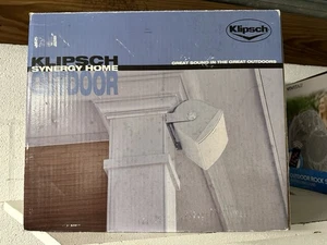 Klipsch KHO-7 White Outdoor Loudspeakers - 2 Pieces - Brand New in Unopened Box - Picture 1 of 9