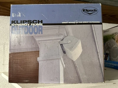 Altavoces Klipsch KHO-7 blancos para exteriores - 2 piezas - nuevos en caja sin abrir Foto 1 de 4