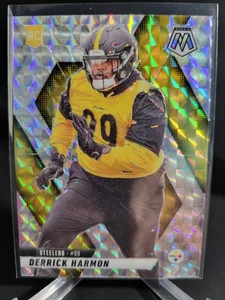 2025 Panini Mosaic - Rookies Derrick Harmon Silver Prizm Mosaic (RC) #327 - Bild 1 von 4