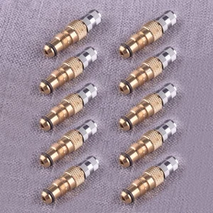 10x Tractor Air Liquid Tire Brass Valve Stem TR218A TR618A CH3 Core Housing ab - Picture 1 of 4