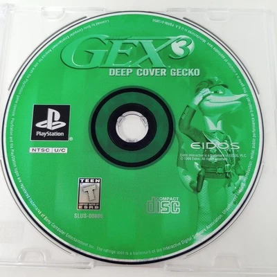 Gex 3 Deep Cover Gecko (Playstation 1) PS1 Disc Only - Image 1 of 4