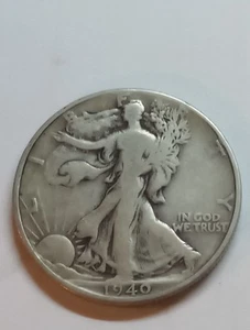 1940 Walking Liberty Half Dollar - Bild 1 von 2