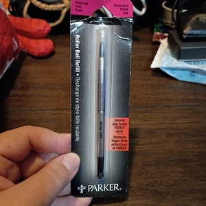 Parker Roller Ball Ink Refill Black 0.5mm Fine Point 30213 - Picture 1 of 2