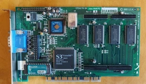 Diamond Stealth 64 S3 Vision 968 PCI 2MB Video VGA Video Graphics Display Card - Picture 1 of 4