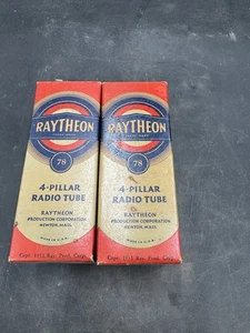 Vintage Raytheon Electronic Tube Box Only - Picture 1 of 5